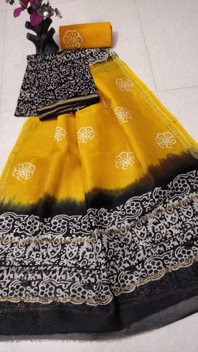 Chanderi silk suits
