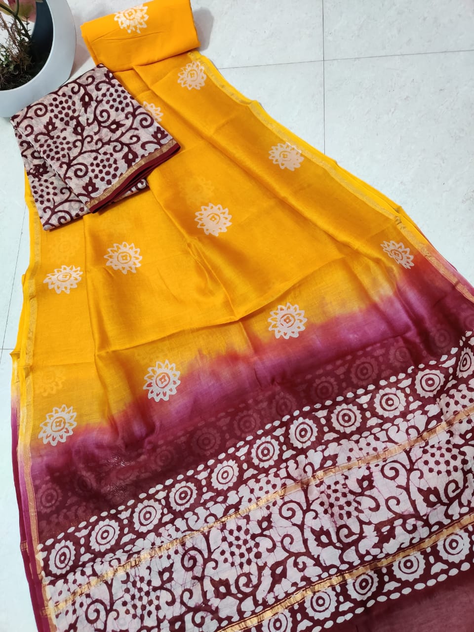 Chanderi silk suits