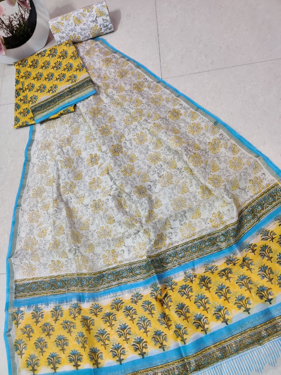 Chanderi silk suits