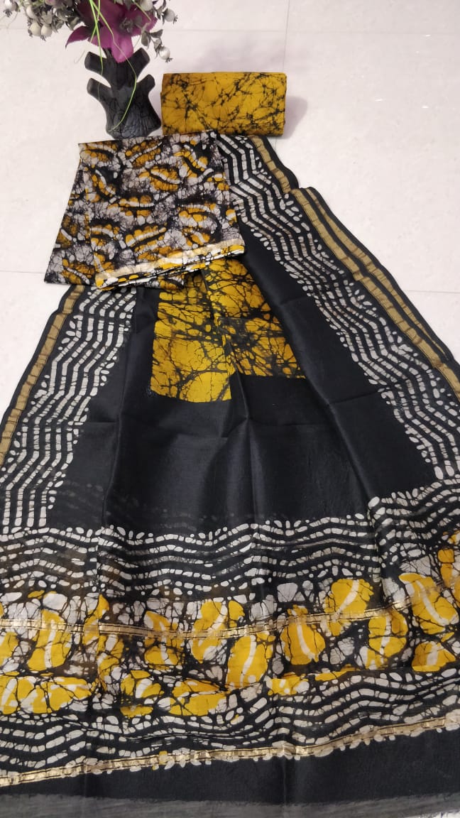 Chanderi silk suits