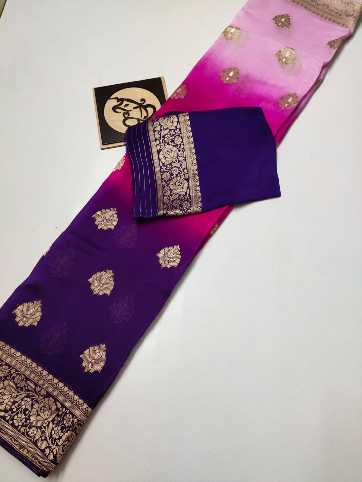 Pure banaras khadi georgete